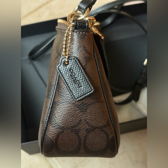 Coach Signature Crossbody bag Brown/Black - Picture 11 of 17
